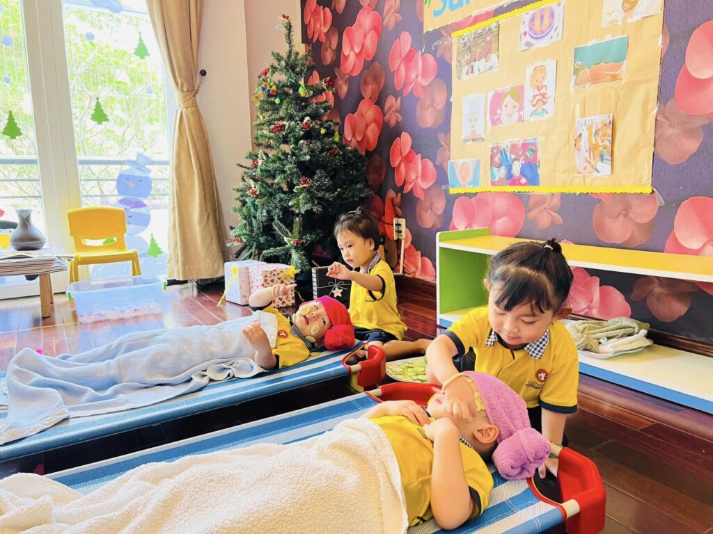 hoạt động hè bé mầm non