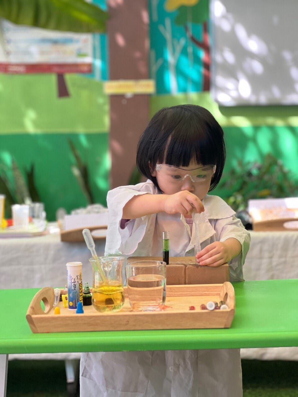 Thí nghiệm cho trẻ