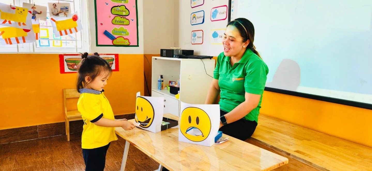 phương pháp dạy tiếng Anh cho trẻ mầm non